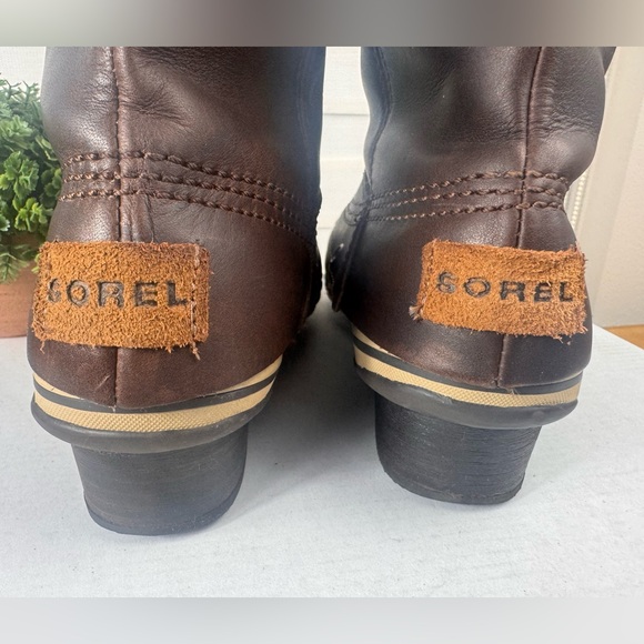 SOREL SLIMPACK TALL Equestrian Riding BOOTS Waterproof CHESTNUT 8 - Picture 8 of 11